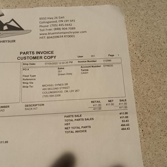 Rack Kit jeep Grand Cherokee top roof rack kit cross bars 1999-2005 - Picture 8 of 12